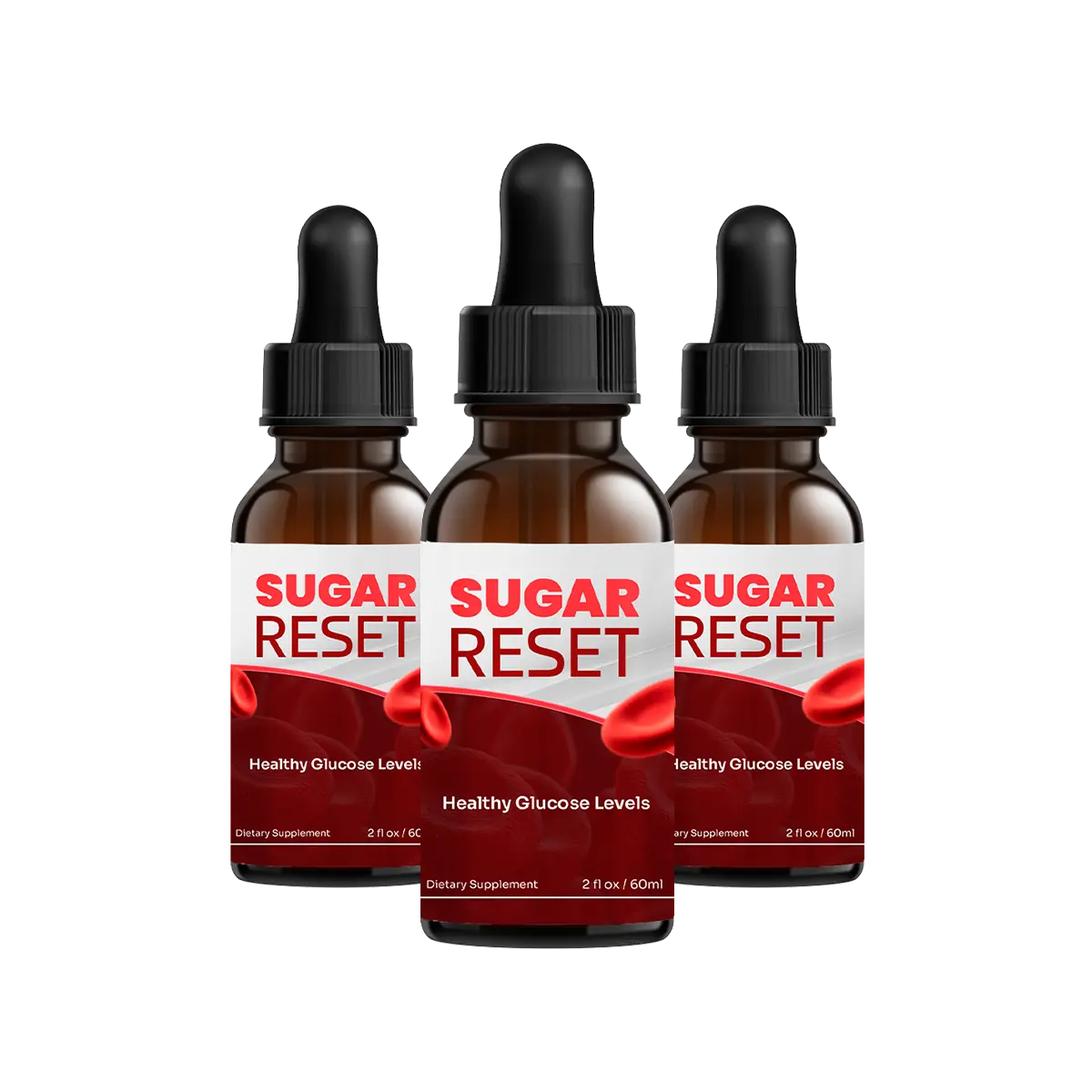 Sugar Reset 3 bottles package