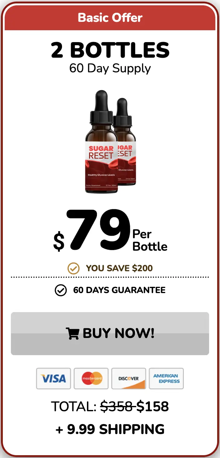 Sugar Reset Buy One Bottle